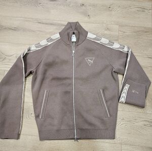 NWT Puma x Represent T7 Knit Jacket - Pine Bark Brown (Size M)